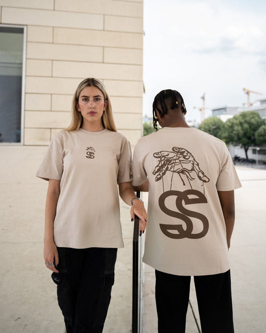 t-shirt seyot sable unisexe homme femme