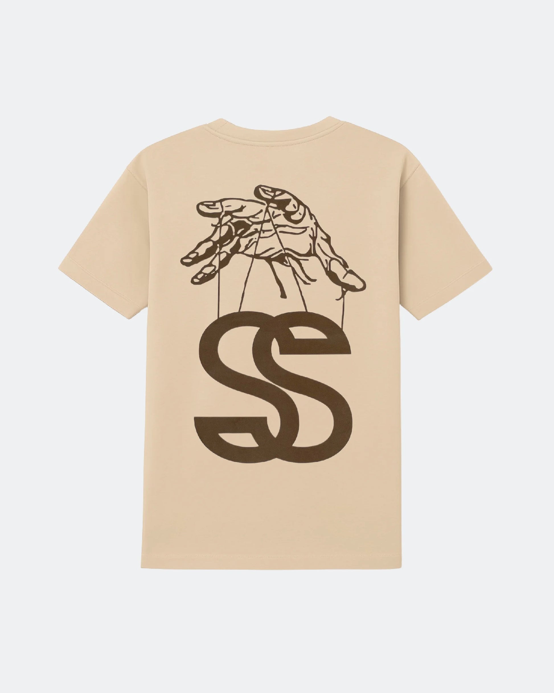 t-shirt streetwear beige seyot unisexe homme femme